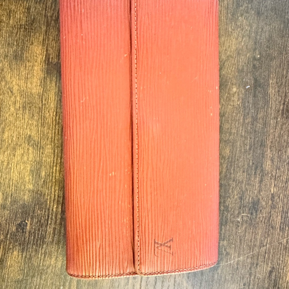 Louis Vuitton Coral Epi Leather Clutch